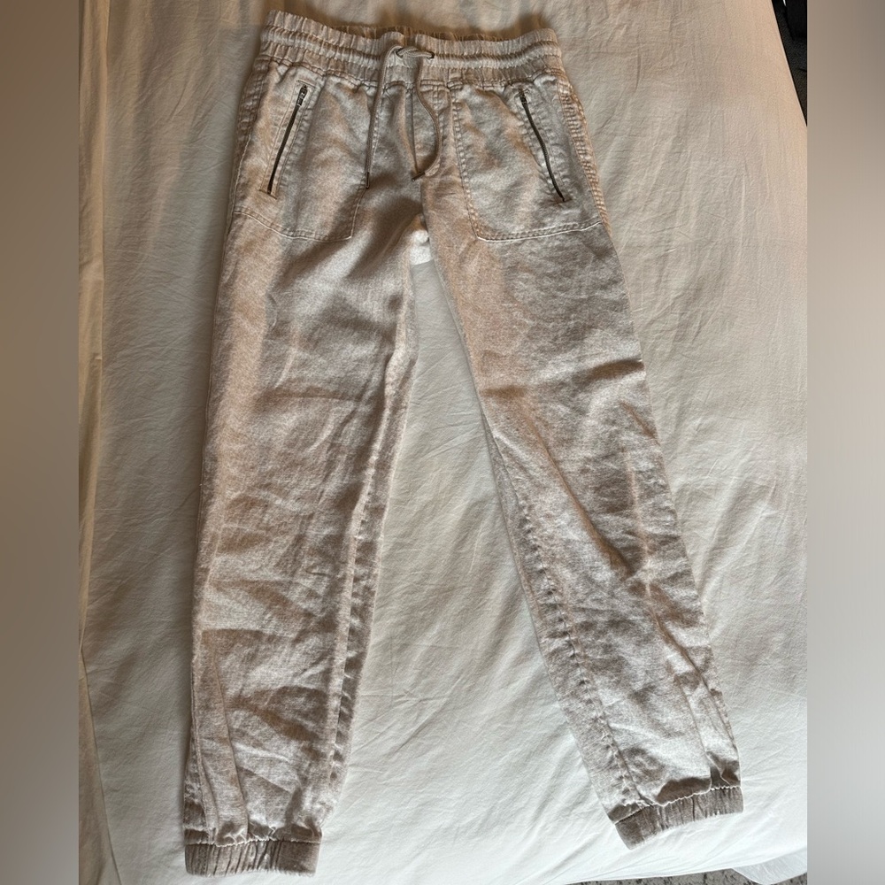 ATHLETA LINEN PANTS size 6